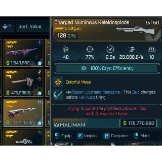 Borderlands 4 Modded Charged Numinous Kaleidosplode