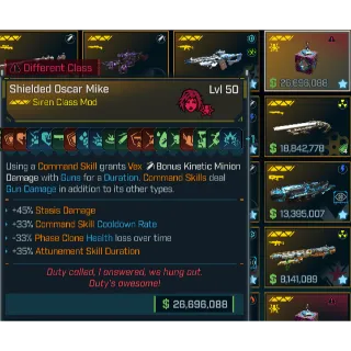 Borderlands 4 Modded Shielded Oscar Mike