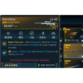 Borderlands 4 Modded Boomslang