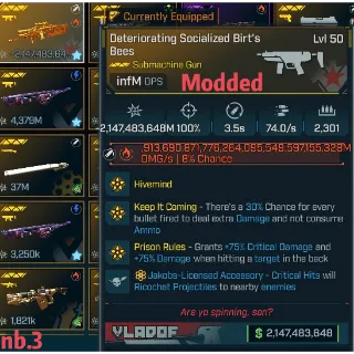 Modded Deteriorating Socialized Birt's Bees