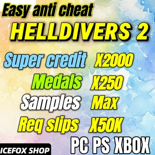 HELLDIVERS 2 2000 super credit 