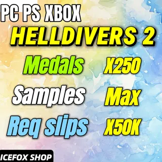 HELLDIVERS 2 Medals