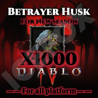 Betrayer Husk X1000