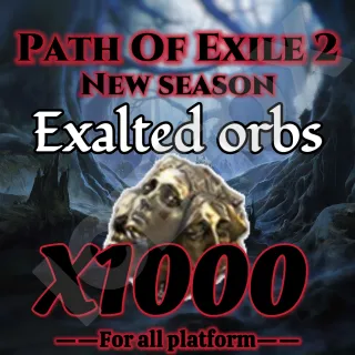 Exalted orbs X1000