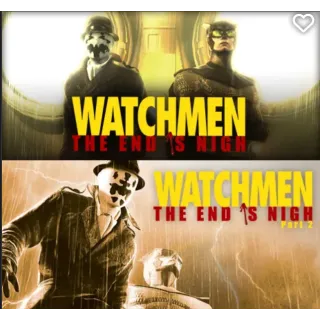 Watchmen: The End is Nigh Part 1 and 2 Bundle