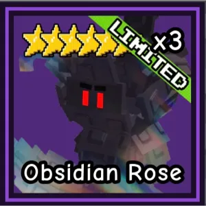 Obsidian rose - Garden Tower Defense