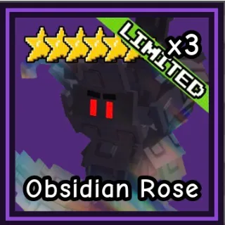 Obsidian rose - Garden Tower Defense