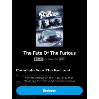 The Fate of the Furious | MA | HD 