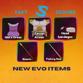 NEW EVO ITEMS | ANIME LAST STAND