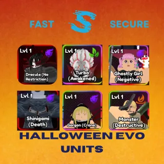 HALLOWEEN EVO UNITS 2 | ANIME LAST STAND