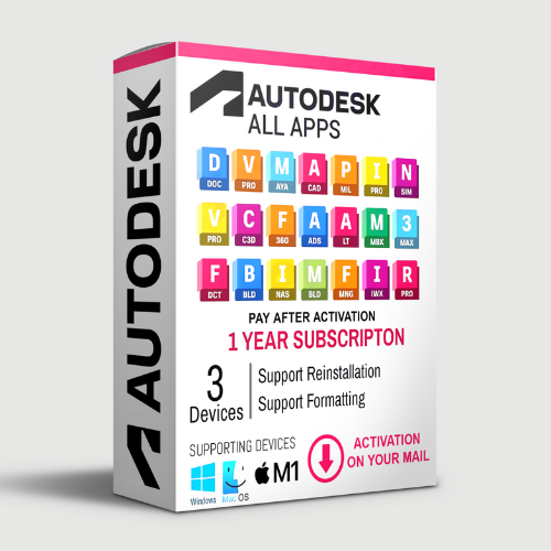 Autodesk Apps Collection 2026 (PC, Mac) (1 User, 1 Year) - GLOBAL ...