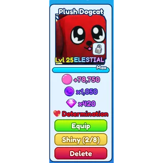 BGSI - MYTHIC PLUSH DOGCAT - CELESTIAL BGSI