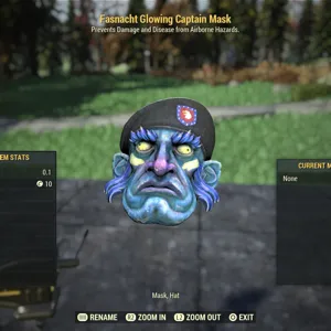 Glowing Captain Mask