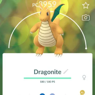 Pokémon go Dragonite Level 40