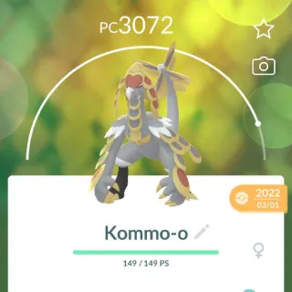 Pokémon go Kommo-o