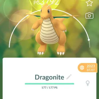 Pokémon go Level 40 Dragonite