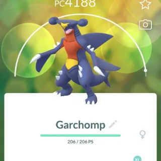 Pokémon go Level 41 Garchomp