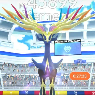 Pokémon go Xerneas Raid Invitation X 3