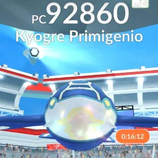 Pokémon go Kyogre Raid Invitation X 3