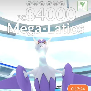 Pokémon go Mega-Latios Raid Invitation X 2