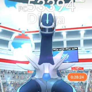 Pokémon go Dialga Raid Invitation X 3