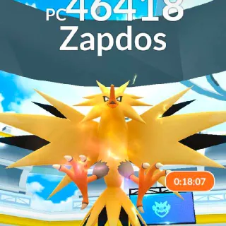 Pokémon go Zapdos Raid Invitation X 3