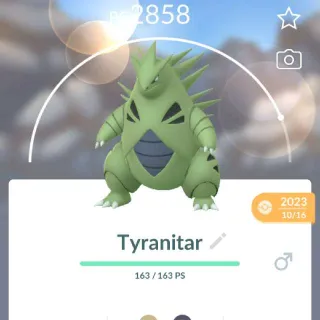 Pokémon go Tyranitar