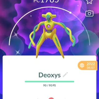Pokémon go Deoxys