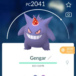 Pokémon go Gengar