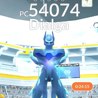 Pokémon go Dialga Raid Invitation X 2