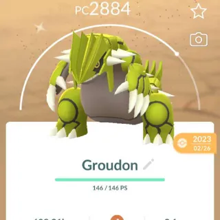 Pokémon go Groudon