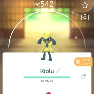 Pokémon go Riolu