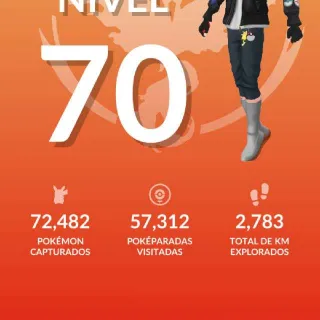Pokémon go Level 70 Account