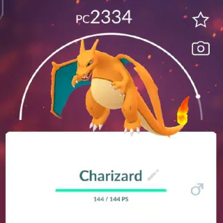 Pokémon go Charizard X 2