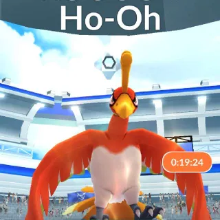 Pokémon go Ho-Oh Raid Invitation X 3