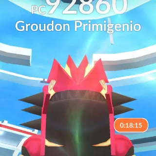 Pokémon go Groudon Raid Invitation X 3