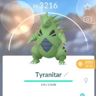 Pokémon go Tyranitar