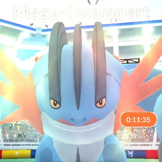 Pokémon go Mega-Swampert Raid Invitation X 2