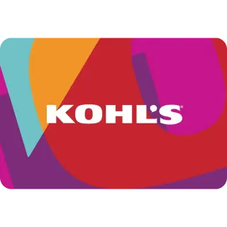 $25.00 KOHL'S - INSTANT DELIVERY