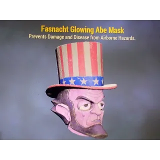 GLOWING ABE MASK