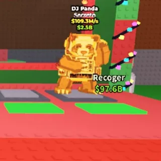 GOLD DJ PANDA