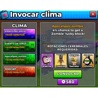 KICK A LUCKY BLOCK ZOMBIE EVENT RECIPE