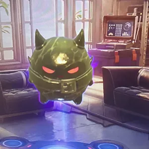 gold demon, ghost , duck
