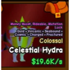 Gold Colossal Celestial Hydra
