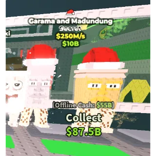 Garama and Madundung 250M/s