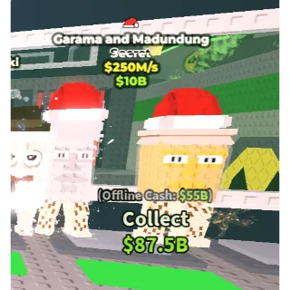 Garama and Madundung 250M/s