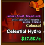 Gold Colossal Celestial Hydra