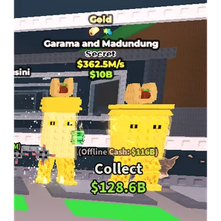 Gold Garama and Madundung 362M/s