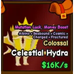 Albino Colossal Celestial Hydra