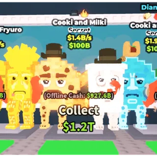 Cooki and Milki 1.4B/s